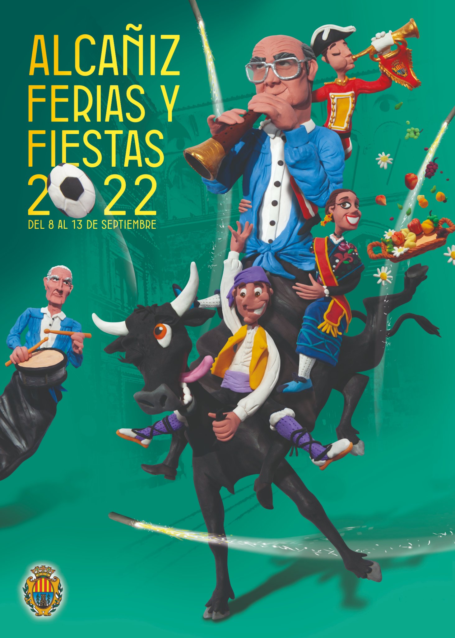Fiestas patronales en honor a la Virgen de los Pueyos y del Ángel Custodio 2022 Alcañiz